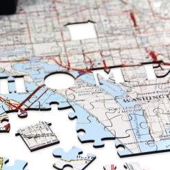 Disney National Geographic My Town Personalized Wooden Puzzle – Map Scale: 1:26,000 -Deals girls Store unnamed file 1023