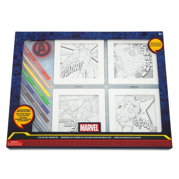 Disney Avengers Color Art Frame Set 2 Disney Avengers Color Art Frame Set - Image 2