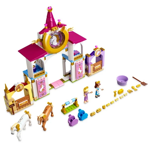 Disney LEGO Belle And Rapunzel's Royal Stables 43195 2 Disney LEGO Belle And Rapunzel's Royal Stables 43195 - Image 2