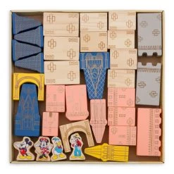Mickey Mouse And Friends Castle Stacking Block Set – Walt Disney World 50th Anniversary -Deals girls Store unnamed file 1272