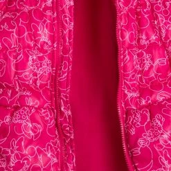 Disney Minnie Mouse Hooded Puff Jacket For Kids -Deals girls Store unnamed file 133