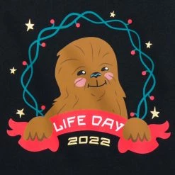 Disney Star Wars Life Day 2022 T-Shirt For Kids -Deals girls Store unnamed file 139