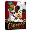Disney Mickey Mouse ''Espresso To Go!'' Giclée On Canvas By Tim Rogerson