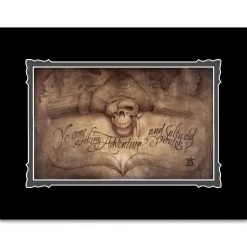 Disney Pirates Of The Caribbean ''High Seas Adventure'' Deluxe Print By Noah
