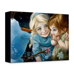 Disney ''Never Let It Go'' Giclée On Canvas By Heather Edwards