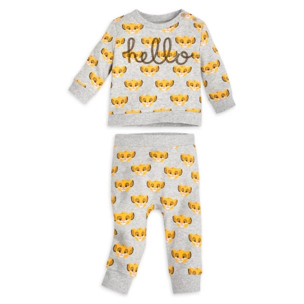 Disney Simba Sweatsuit Set For Baby – The Lion King 1 Disney Simba Sweatsuit Set For Baby – The Lion King