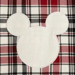 Disney Mickey Mouse Christmas Plaid Stretchie Sleeper For Baby -Deals girls Store unnamed file 185