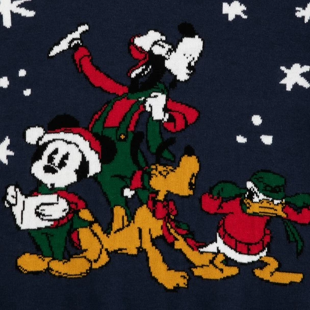 Disney Mickey Mouse And Friends Holiday Sweater For Baby 3 Disney Mickey Mouse And Friends Holiday Sweater For Baby - Image 3