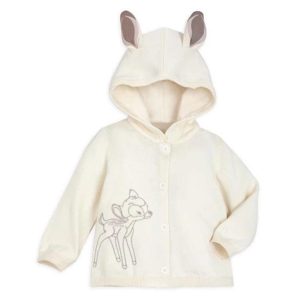 Disney Bambi Hooded Sweater For Baby 1 Disney Bambi Hooded Sweater For Baby