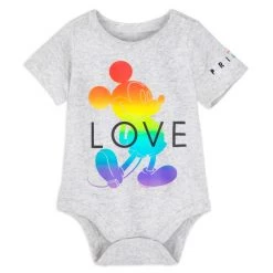 Disney Pride Collection Mickey Mouse Bodysuit For Baby