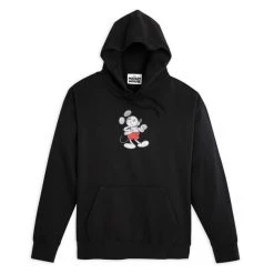 Disney Mickey Mouse Genuine Mousewear Pullover Hoodie For Adults – Black