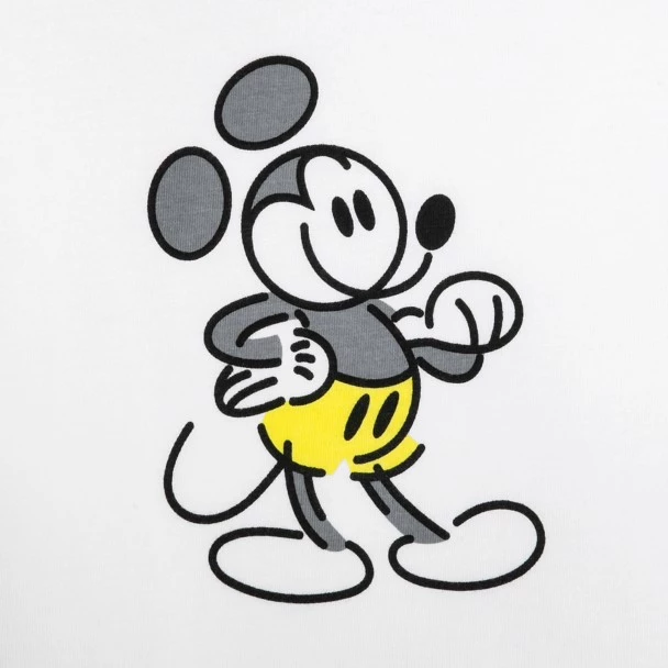 Disney Mickey Mouse Genuine Mousewear T-Shirt For Women – White 2 Disney Mickey Mouse Genuine Mousewear T-Shirt For Women – White - Image 2