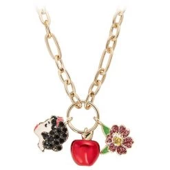 Disney Snow White Charm Necklace By BaubleBar – 85th Anniversary