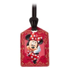 Disney Minnie Mouse Leather Luggage Tag – Personalizable