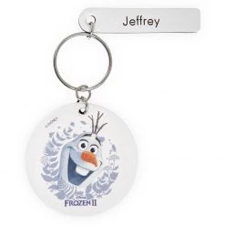 Disney Olaf Keychain By Leather Treaty – Frozen 2 – Personalized
