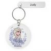 Disney Elsa Keychain By Leather Treaty – Frozen 2 – Personalized