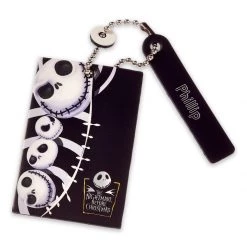 Disney Jack Skellington Leather Luggage Tag – Personalizable