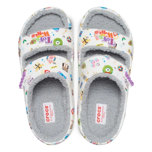 Disney Pixar Holiday Cozzzy Sandals For Adults By Crocs 2 Disney Pixar Holiday Cozzzy Sandals For Adults By Crocs - Image 2