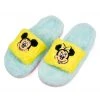 Disney Mickey And Minnie Mouse Fuzzy Slippers For Adults
