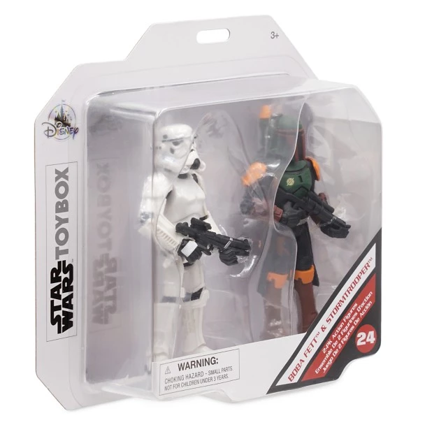 Disney Boba Fett And Stormtrooper Action Figure Set – Star Wars Toybox 7 Disney Boba Fett And Stormtrooper Action Figure Set – Star Wars Toybox - Image 7