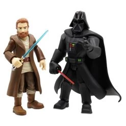 Disney Darth Vader And Obi-Wan Kenobi Action Figure Set – Star Wars Toybox