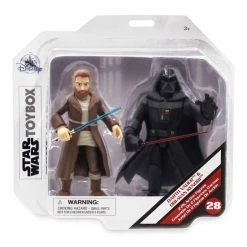 Disney Darth Vader And Obi-Wan Kenobi Action Figure Set – Star Wars Toybox -Deals girls Store unnamed file 505