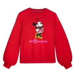 Minnie Mouse Pullover Sweatshirt For Adults – Walt Disney World