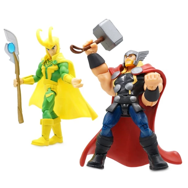 Disney Thor And Loki Action Figure Set – Marvel Toybox 3 Disney Thor And Loki Action Figure Set – Marvel Toybox - Image 3