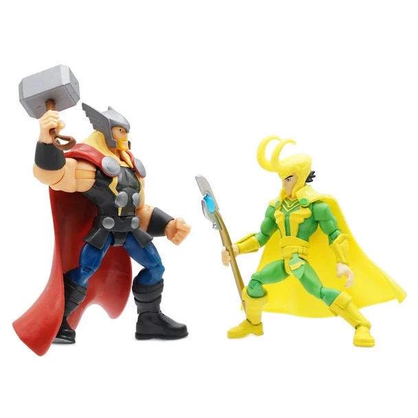 Disney Thor And Loki Action Figure Set – Marvel Toybox 4 Disney Thor And Loki Action Figure Set – Marvel Toybox - Image 4