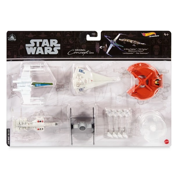 Disney Star Wars Original Concept Series Starship Set By Hot Wheels 5 Disney Star Wars Original Concept Series Starship Set By Hot Wheels - Image 5