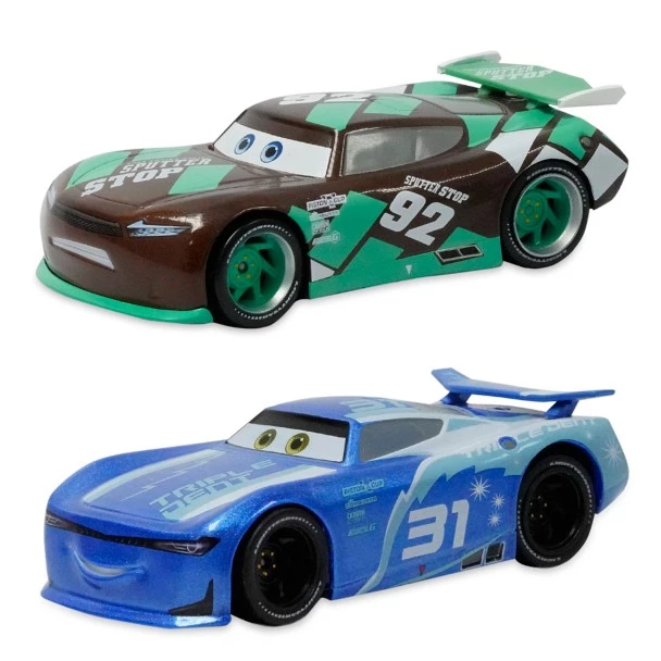 Disney Cam Spinner And Sheldon Shifter Pullback Die Cast Twin Pack – Cars 1 Disney Cam Spinner And Sheldon Shifter Pullback Die Cast Twin Pack – Cars