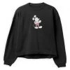 Disney Mickey Mouse Genuine Mousewear Pullover Sweatshirt For Women – Black