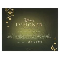 Tiana Limited Edition Doll – The Princess And The Frog – Disney Designer Collection – 13'' -Deals girls Store unnamed file 799