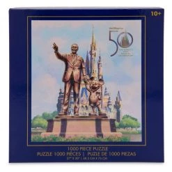 Walt Disney And Mickey Mouse ''Partners'' Puzzle – Walt Disney World 50th Anniversary